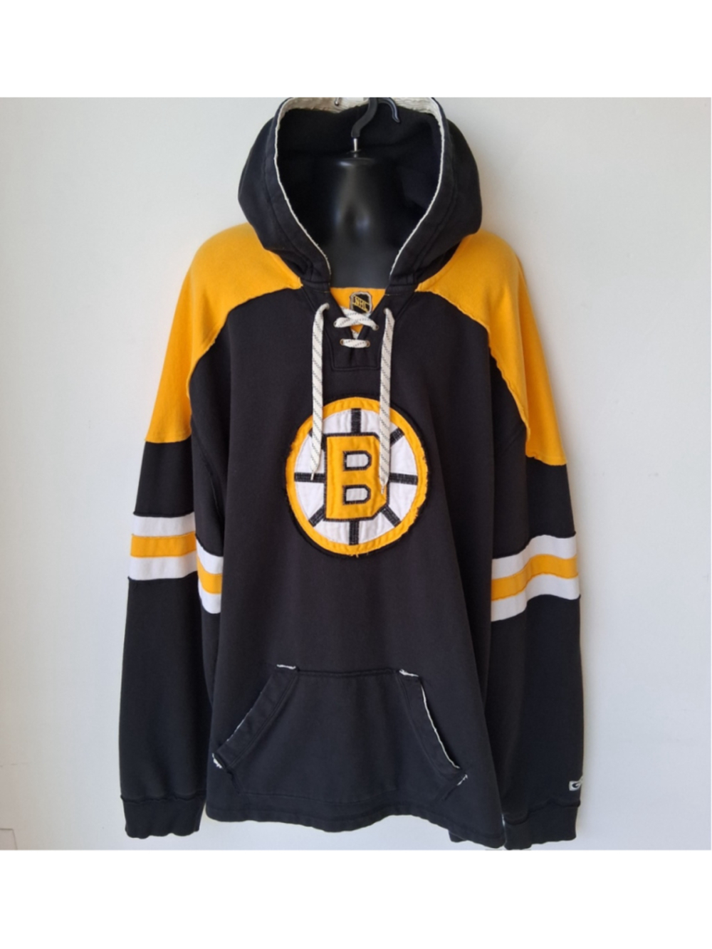 Boston Bruins Men's 6XL NHL Hoodie Jersey Sweatshirt Reebok CCM